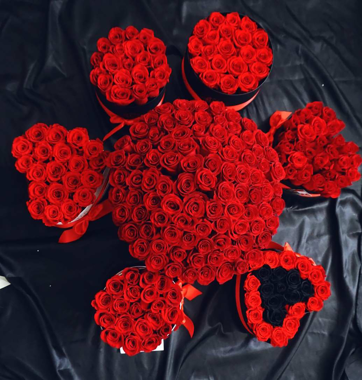 vv Preserved Rose Arrangements & Delivery The Luxury Roses of London